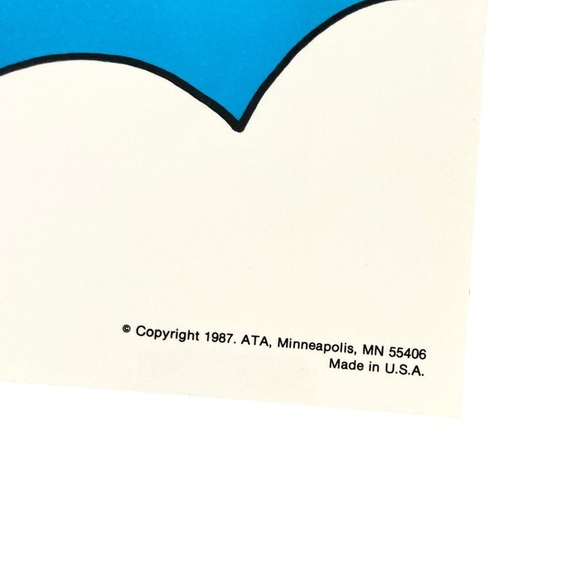 American Teaching Aids Art Vintage 987 Cursive Alphabet Chart School Classroom Poster Poshmark